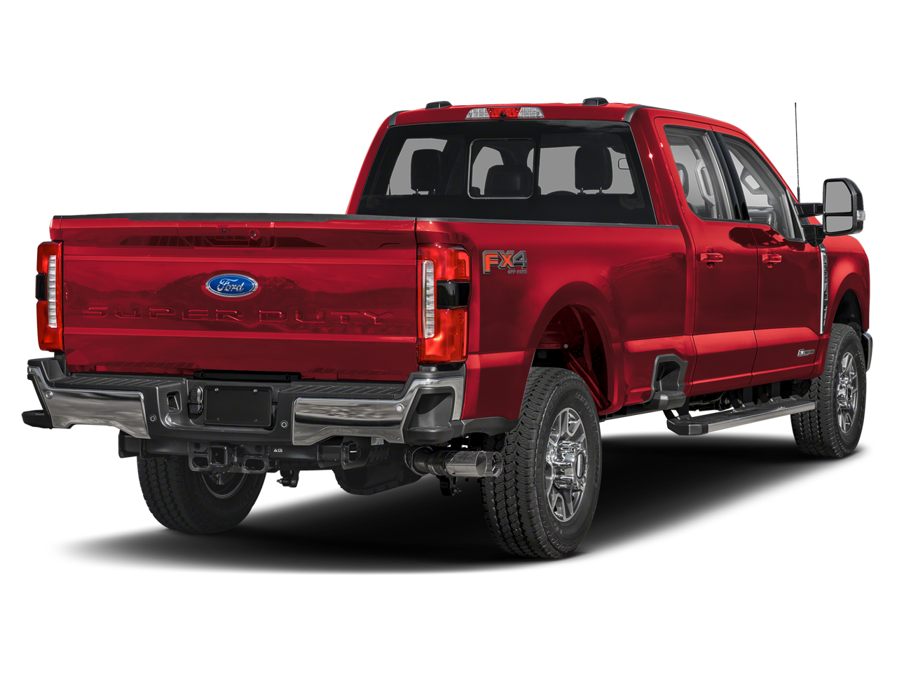 2026 Ford Super Duty F-350 DRW — rear three-quarter view